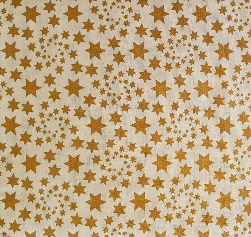 Baumwolle, Sterne beige